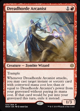 Dreadhorde Arcanist War of the Spark